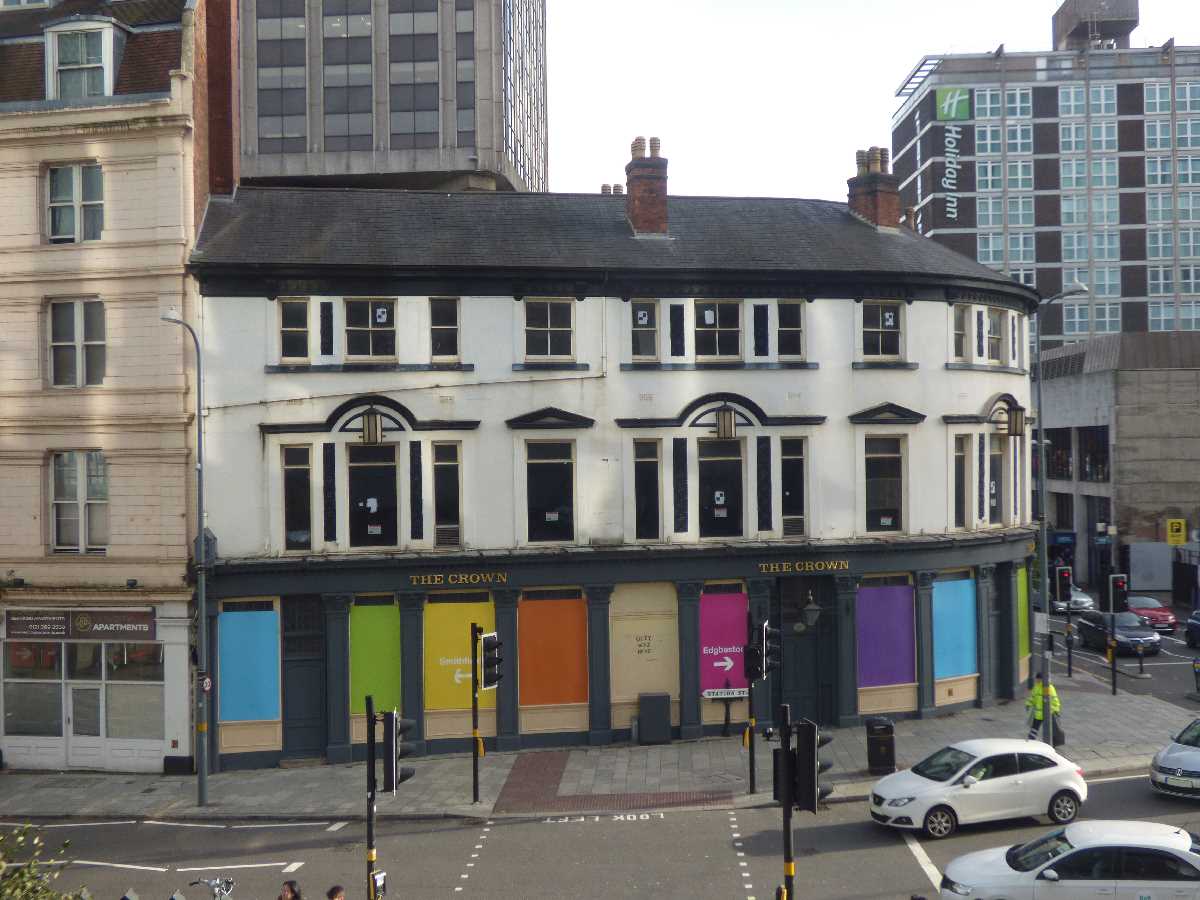 The Crown on Station Street, where Black Sabbath rehearsed, is due to reopen in a few years time!